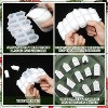 JDICTION Mini Christmas Village House Silicone Mold Set (12-Cavity) - Non-Stick for DIY Crafts, Soap Making, Xmas Home Table Indoor Decoration - 3 of 4