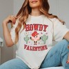 Simply Sage Market Women's Howdy Valentine Heart Short Sleeve Garment Dyed Tee - 2 of 4