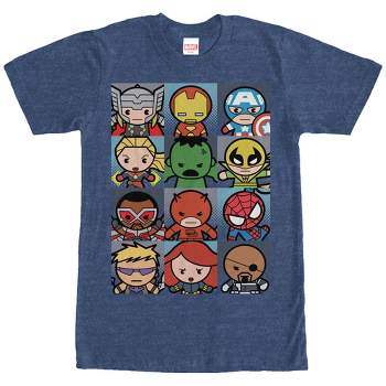 Men's Marvel Kawaii Heroes T-Shirt