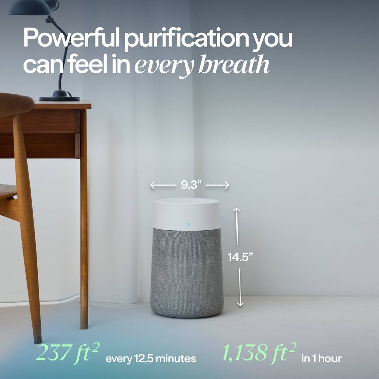 Blueair Blue Pure 511i Max HEPA Silent Air Purifier for Small Rooms up to  926 sq. ft., 3 of 13