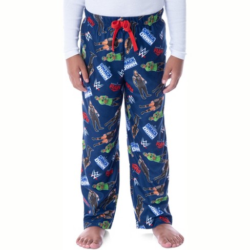 Peanuts Boys' Joe Cool Snoopy Character Tossed Print Sleep Pajama Pants  (4/5) Black