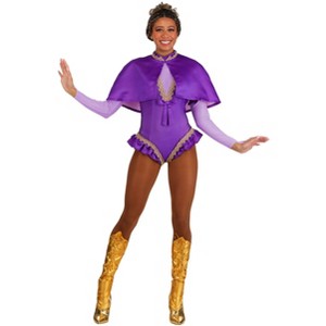 HalloweenCostumes.com Women's Greatest Showman Anne Wheeler Trapeze Costume | Pink Circus Performer Dress with Shorts and Collar - 1 of 4