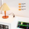 Karl Home Record Player Stand Storage with LED Lights ＆ Charging Station - 3 of 3