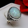 Chandler Womens Statement Ring Fire Opal Filigree Setting Ginger Lyne Collection - image 2 of 4