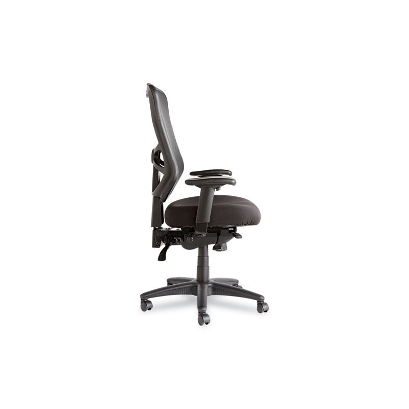 Alera Alera Elusion Series Mesh High-Back Multifunction Chair, Supports Up to 275 lb, 17.2" to 20.6" Seat Height, Black, 3 of 8