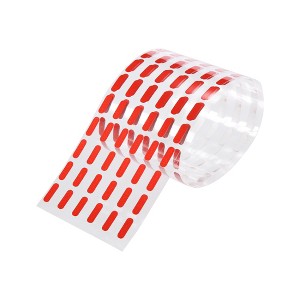 Unique Bargains Waterproof Reflective Sticker Warning Tape for Bike Motorcycle 19.69" 6 Pcs - 1 of 4