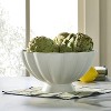 Scalloped Edge Stoneware Serving Bowl Cream - Hearth & Hand™ with Magnolia - 2 of 3
