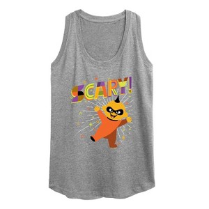 Women's - Disney - The Incredibles Halloween Graphic Racerback Tank - 1 of 4
