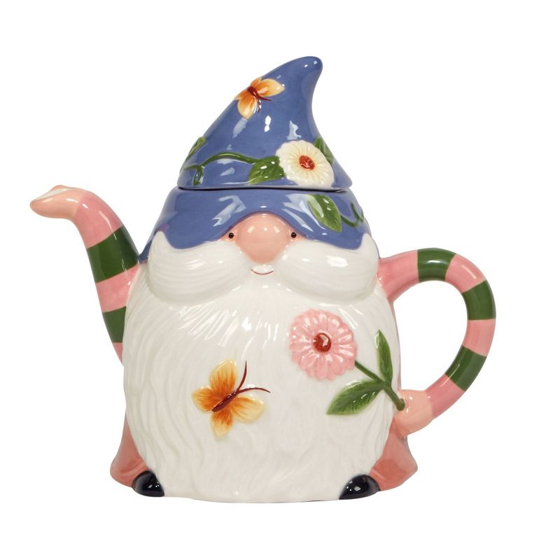 Garden Gnomes 3D Teapot - Certified International, 3 of 5