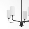 Quorum Lighting Charlotte 5 - Light Chandelier in  Matte Black - 4 of 4