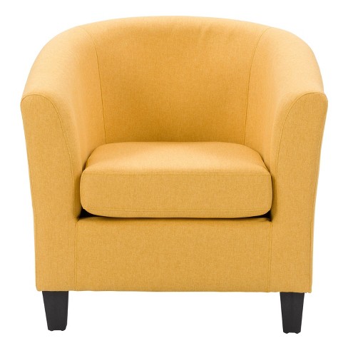 Elwood Tub Chair Yellow Corliving Target