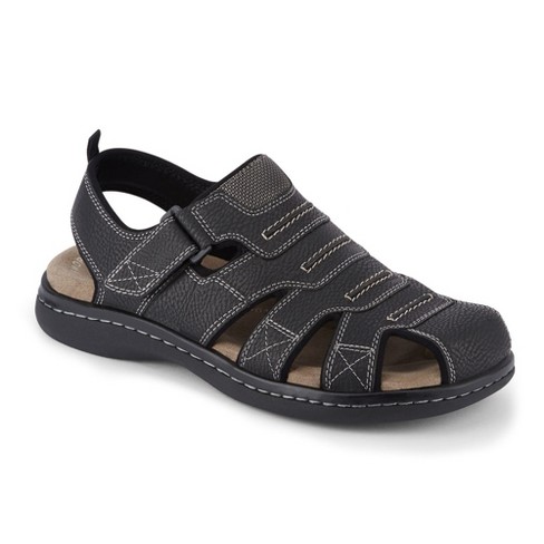 Dockers Mens Searose Outdoor Sport Fisherman Sandal Shoe Black