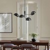 Maxax 36" 4-Light Iron Chandelier, - 2 of 4