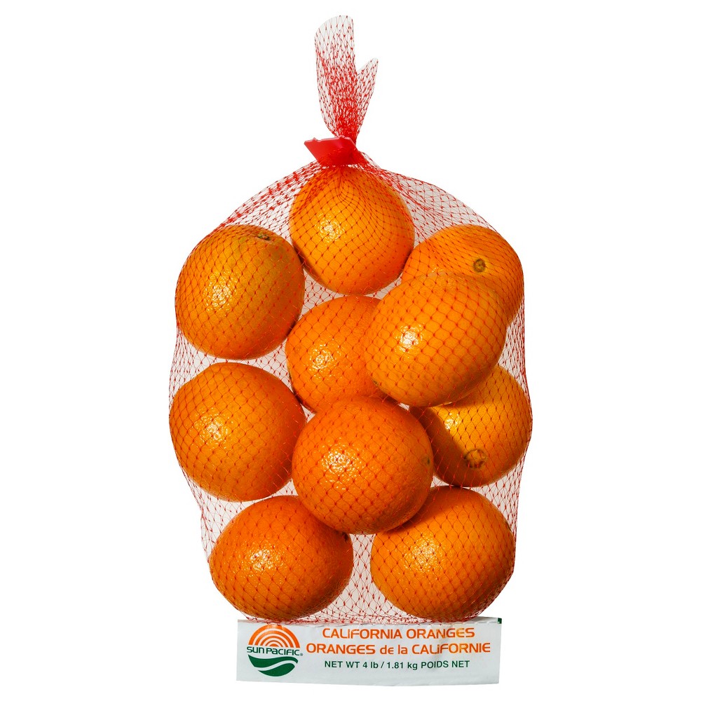 Navel Oranges - 4lb Bag, Fruit