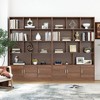 NicBex Wooden Tall Bookshelf Multifunctional Bookcase with Display Open Shelves,Books Storage Cabinet Organizer for Office,Bedroom - 4 of 4