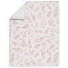 Sweet Jojo Designs Girl Baby Crib Bedding Set - Botanical Pink and White 4pc - 3 of 4