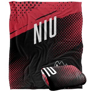 Northern Illinois University Fan Zone Silky Touch Super Soft Throw Blanket 50x60 - 1 of 4
