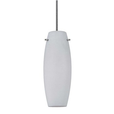 Cal Lighting CALUP-1016/6-BS Contemporary Modern One Pendant Lighting Accessories, Brushed Steel, 3.75 x 3.75 x 9.75