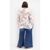 Women's Plus Size Arianna Print Top - natural | CITY CHIC - 3 of 4