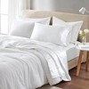 Sapphtopaz 4 PCS/6 PCS/7 PCS Comforter Set,Bed Set with 1 Flat Sheet,1/2 Fitted Sheet,2/4 Pillowcase,Luxury Satin Sheet Set Machine Washable - 2 of 4