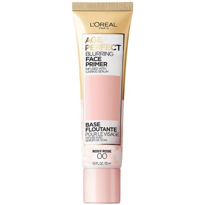 L'Oreal Paris Age Perfect Blurring Face Primer Infused with Serum - Rosy - 1 fl oz