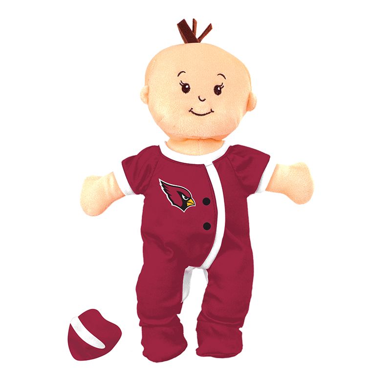 Baby Fanatic Wee Baby Fan Doll - NFL Arizona Cardinals, 1 of 4