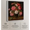 Art Remedy Jacob van Hulsdonck - Roses in a Glass Vase Vintage Classic Roses Wall Art Framed - 3 of 4