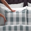 Pointehaven 180 GSM Brushed Soft Cotton Heavy Weight Flannel Printed Oversized Duvet Set - 4 of 4