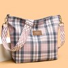 Boersma Large Capacity Contrast Color Shoulder Bag – Stylish Commuter Messenger Tote for Work, Travel & Daily Use - 4 of 4