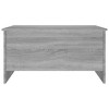 vidaXL Coffee Table Grey Sonoma Engineered wood Adjustable Armrests - 3 of 4