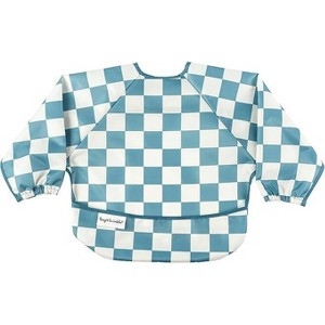 Tiny Twinkle Mess-Proof/Waterproof Long-Sleeve Baby Bib, Machine Washable Smock for Eating - 1 of 4