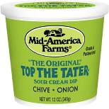 Mid-America Farms Top The Tater Chive Onion Sour Cream - 12oz
