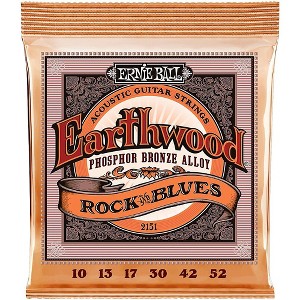 Ernie Ball 2151 Earthwood Phosphor Bronze Rock and Blues Acoustic Guitar Strings - 1 of 2
