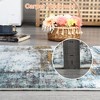 COZONY Washable Area Rugs Low Pile Ultra Soft Bedroom Mat Modern Abstract Floor Cover Carpet for Dining Room Playroom Home Office Nursery - 3 of 4