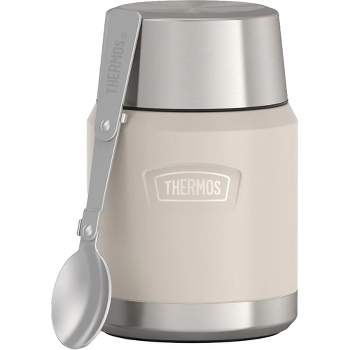 Tcwhniev Vacuum-Insulated Food Jar with Spoon,16.2 Oz Food Thermos