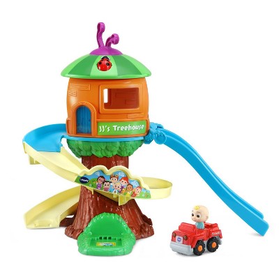 VTech CoComelon Go! Go! Smart Wheels Treehouse Track Set