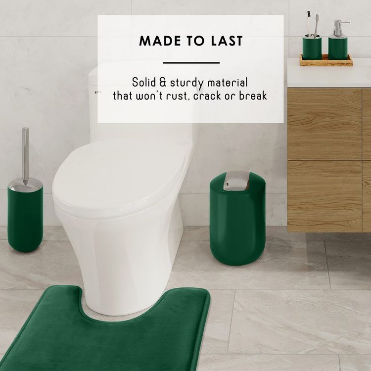 Hearth & Harbor 20 Piece Complete Bathroom Accessories Set with Shower Curtain and More, 5 of 7