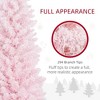 Racxily  Christmas Tree - Hassle-Free Prelit Artificial Tree, Warm White LEDs, Flame-Retardant, Easy Fluffing,  Tree for Home Ambience - 4 of 4