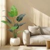 Artificial Bird of Paradise Plant 4/5/6FT (48/60/72 in) Fake Palm Tree for Indoor Outdoor Modern Decor Faux Plants - 2 of 4