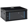 vidaXL 4U Wall Mounted Network Cabinet 19" IP20 23.6"x17.7"x11.2" - 2 of 4