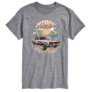 Men's - Ford - Vintage Mustang Sunset Short Sleeve Graphic T-Shirt - 1 of 4