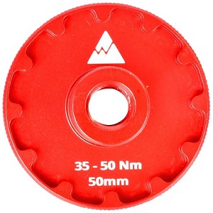 Wheels Manufacturing Thin Flange Bottom Bracket Socket - Praxis, 50mm, 12-notch - 1 of 2