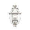 Livex Lighting Monterey 4 - Light Lantern in  Brushed Nickel - 2 of 4