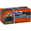 Hefty Ultra Strong White Pine Breeze Large Drawstring Trash Bags 30 Gallon  - Black - 34ct : Target