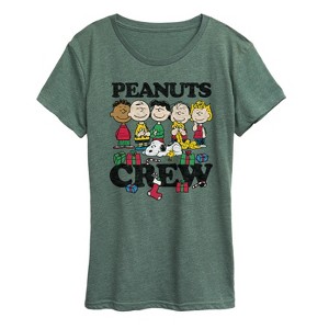 Women's - Peanuts - Peanuts Crew Short Sleeve Graphic T-Shirt - 1 of 4