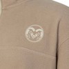 NCAA Colorado State Rams Women's 1/4 Zip Sand Fleece Sweatshirt - 3 of 3
