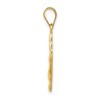 Black Bow Jewelry 14k Yellow Gold I Love You Hand/Sign Language Pendant, 15mm - 2 of 4
