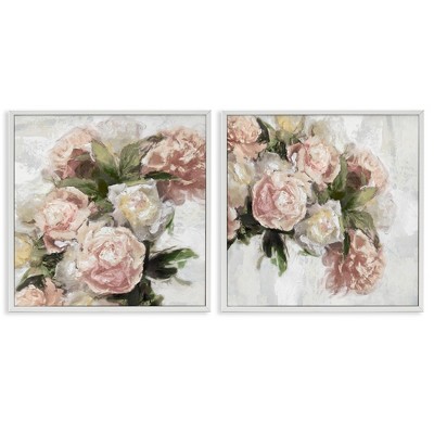 Stupell Industries Traditional Peony Blossoms Arrangement, 12" x 12"