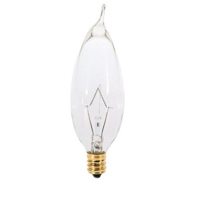 Satco - Decorative - Incandescent Bulb - E12 (Candelabra) - Clear