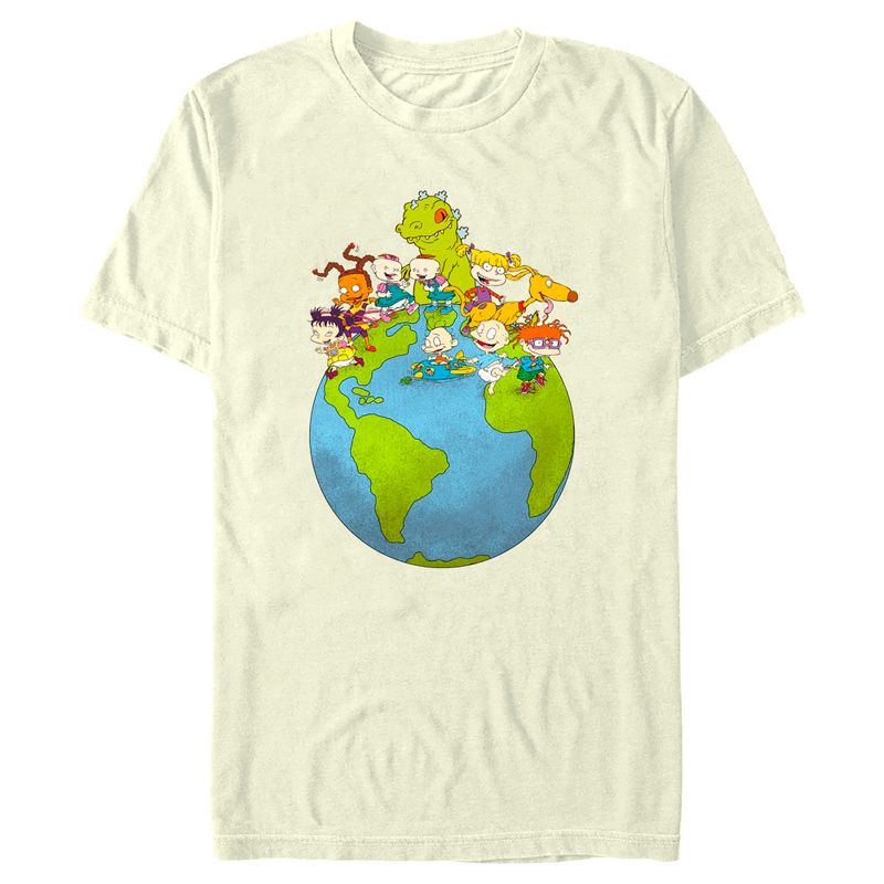 Men's Rugrats Earth Babies T-Shirt, 1 of 5